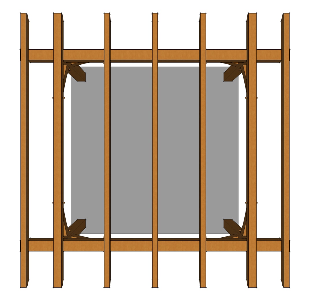12x12 Pergola Rafters 12x12 Pergola Rafters