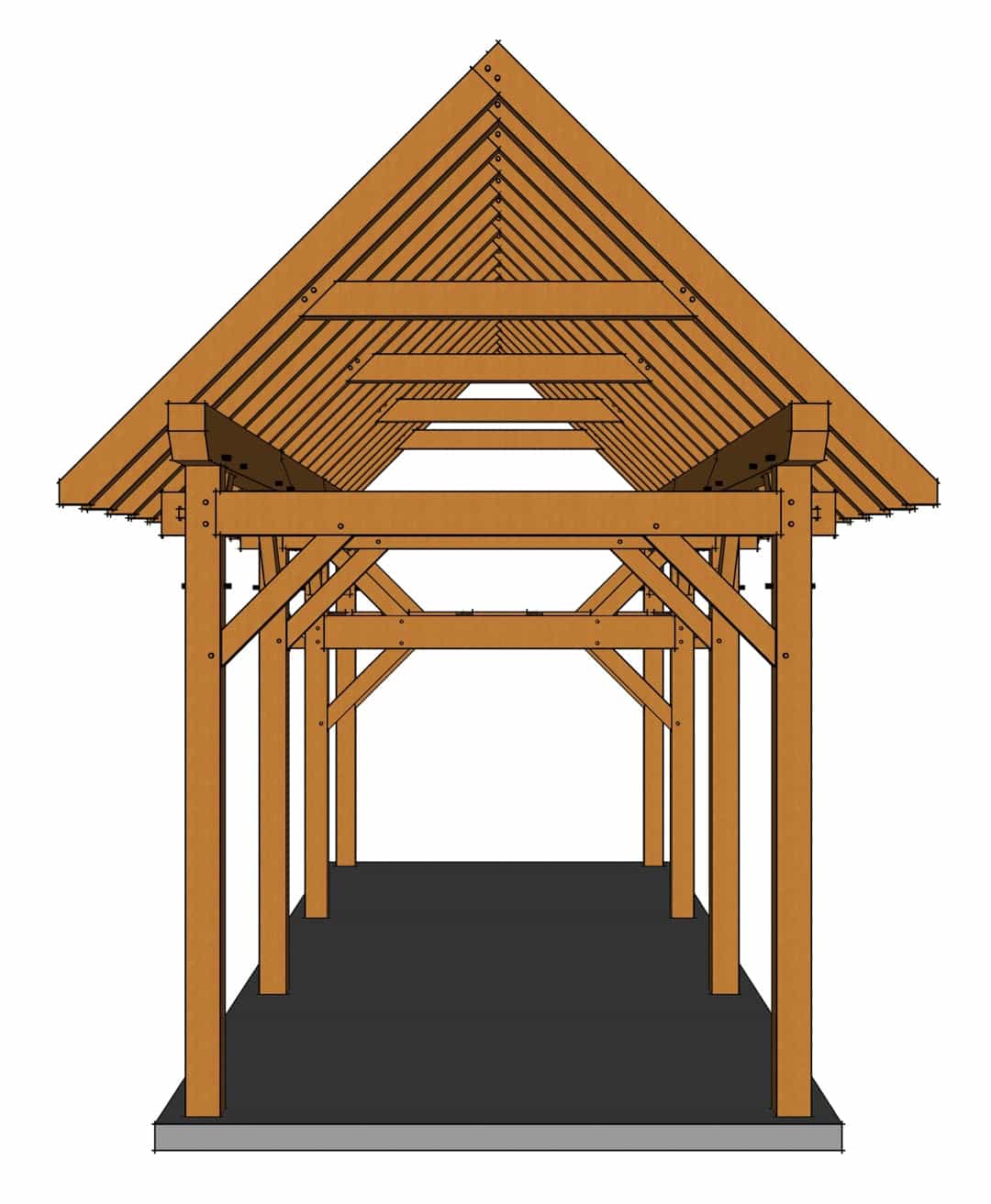 12x36 Lofted Plan 12x36 Lofted Plan