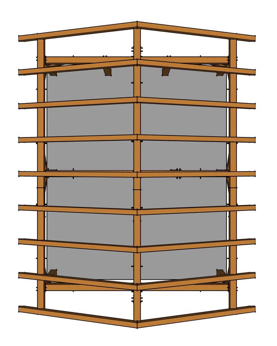 24 x 24 Timber Frame Plan 24 x 24 Timber Frame Plan