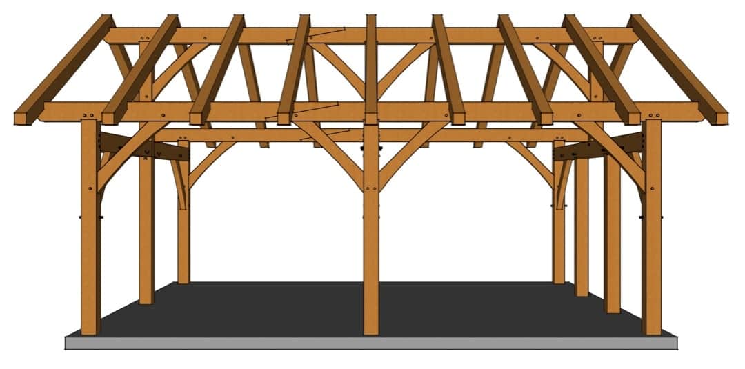 24x24 King Post Plan 24x24 King Post Plan