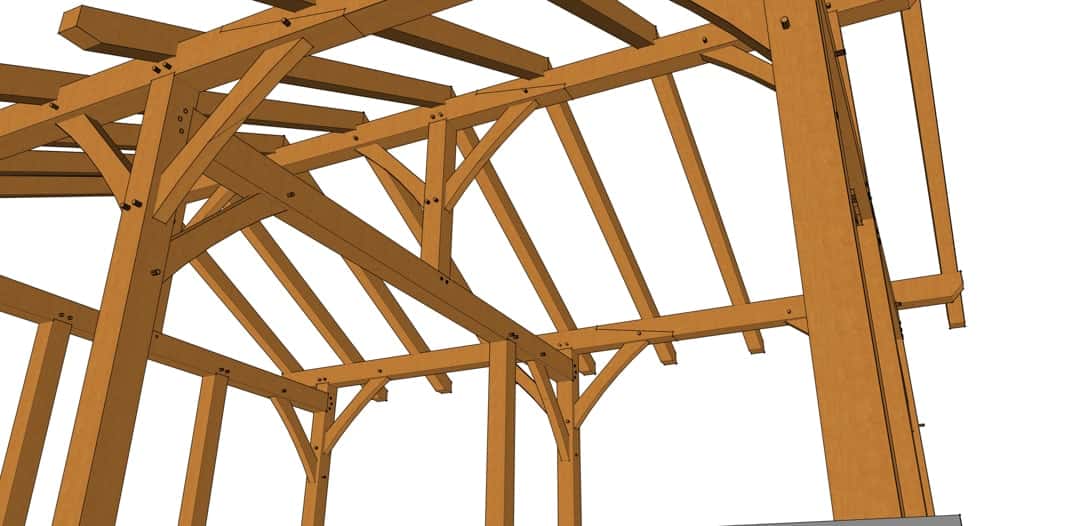 King Post Timber Frame King Post Timber Frame
