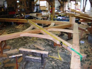 timber frame raising day