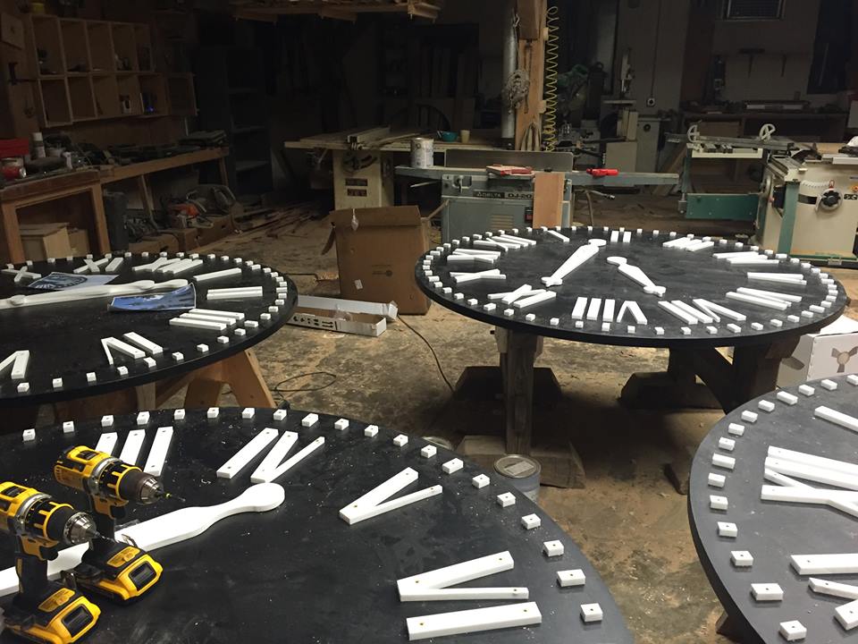 Replicating antique clocks for church steeple