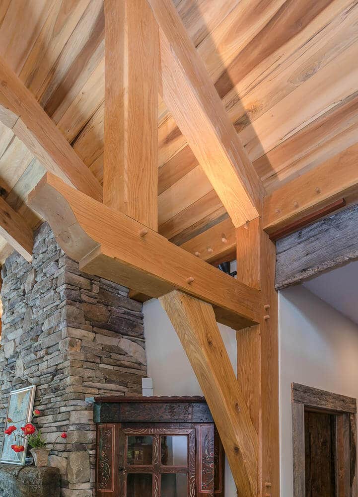 timber frame detail