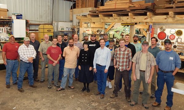 timber framers guild course participants