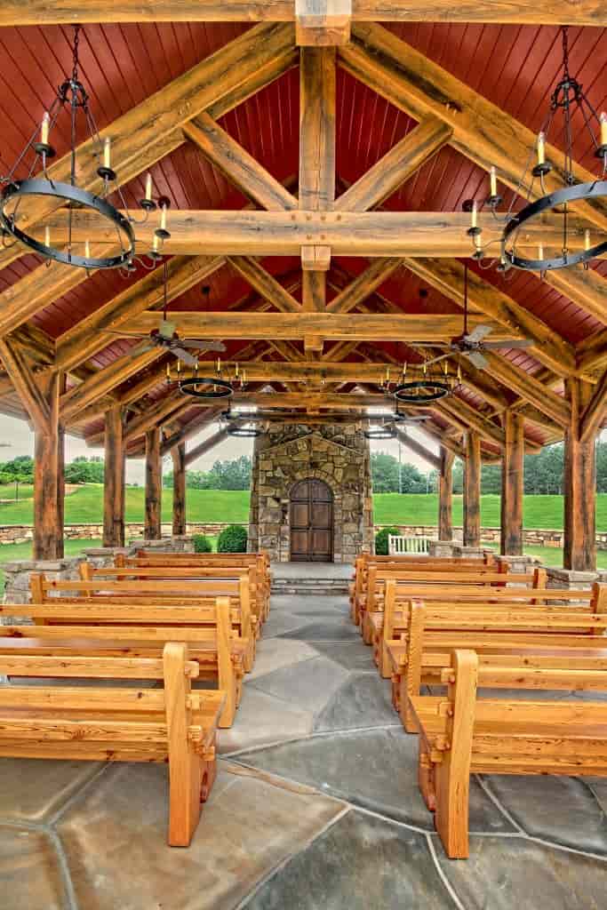 Founders Chapel timber frame