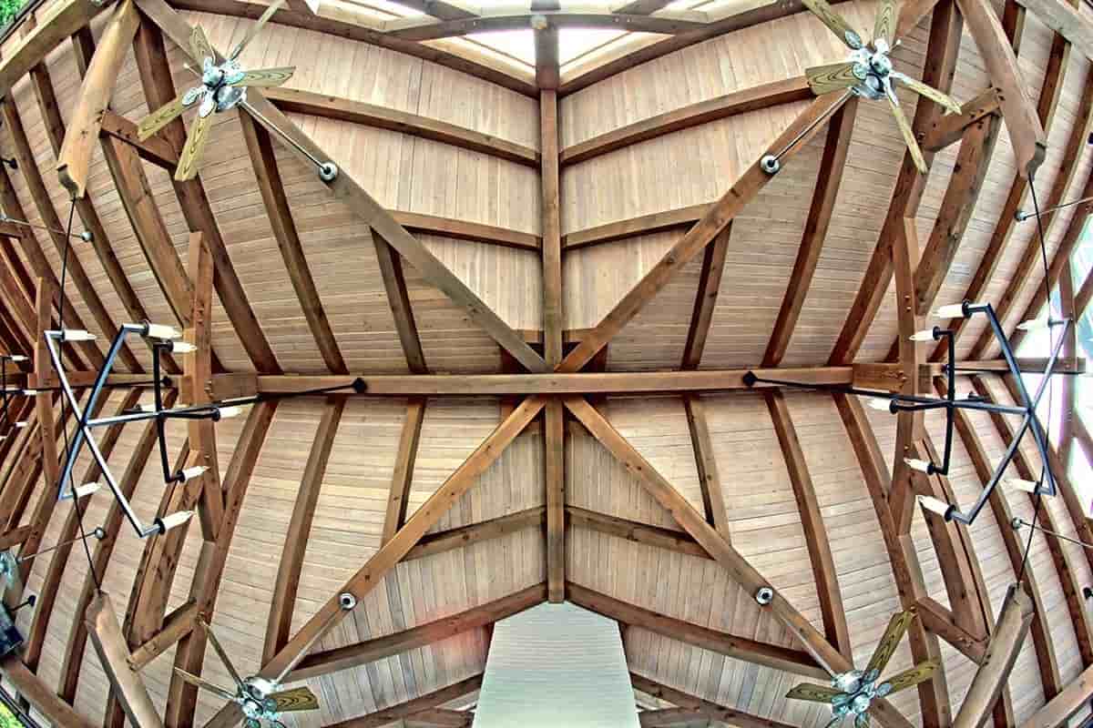 Full ceiling joinery