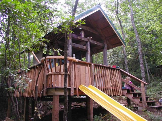 MoreSun timber frame playhouse