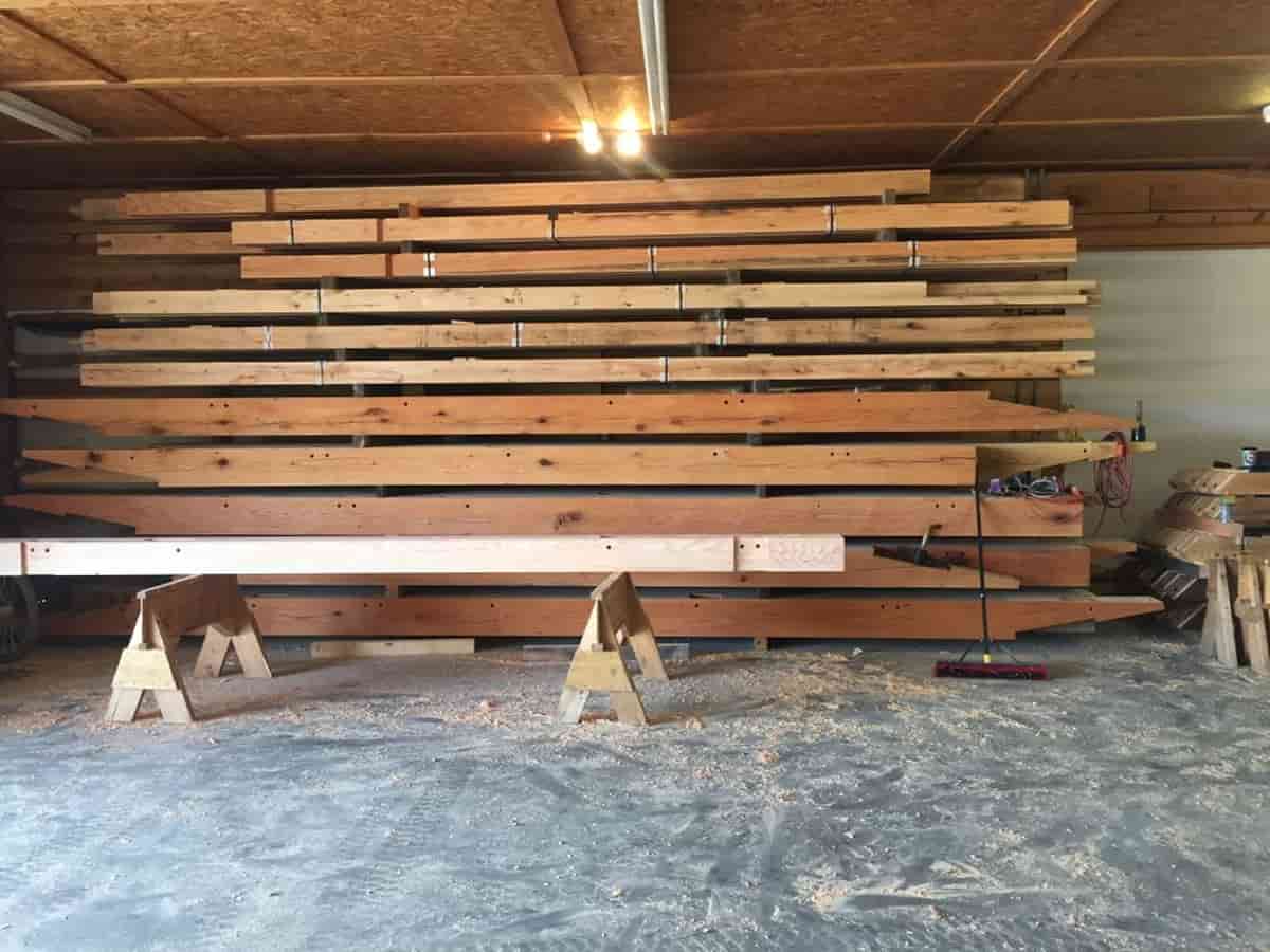 Timbers in the shop