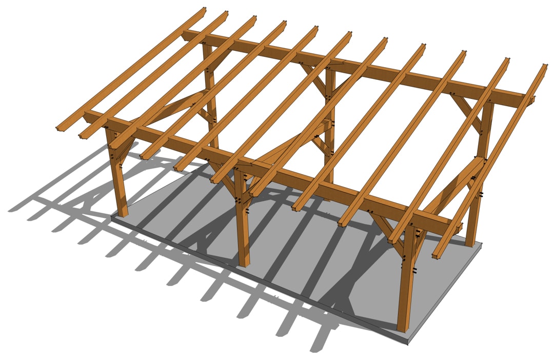 14 x 30 Shed Plans - MORESUN