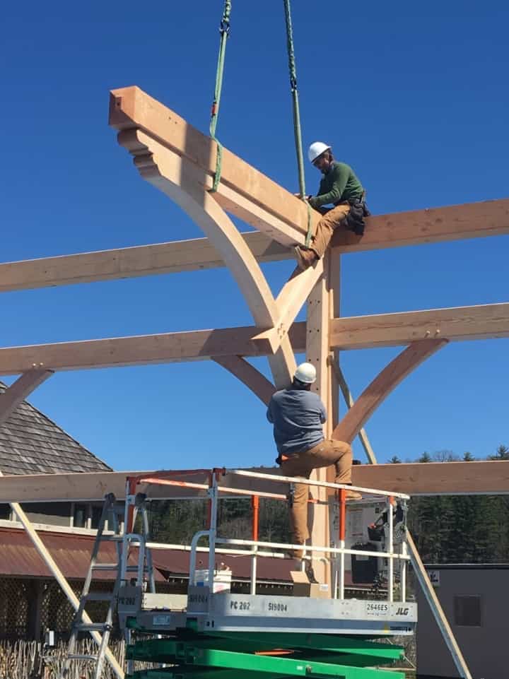 Raising hammer beam