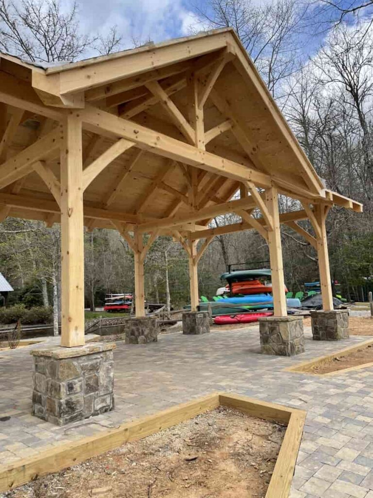 Timber Framed Carports Hand Crafted by MoreSun