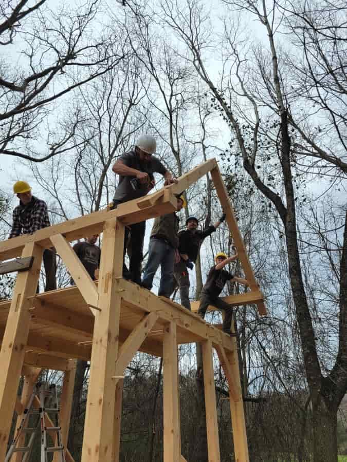 installing rafter