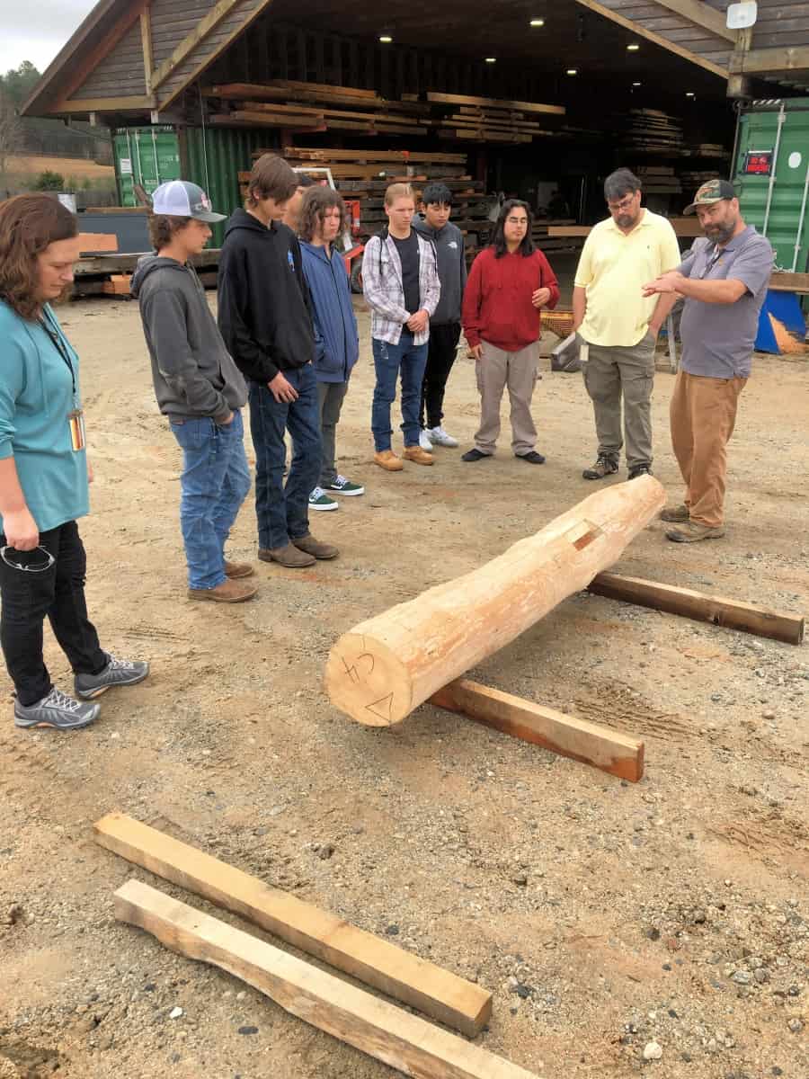 Stephen teaching students