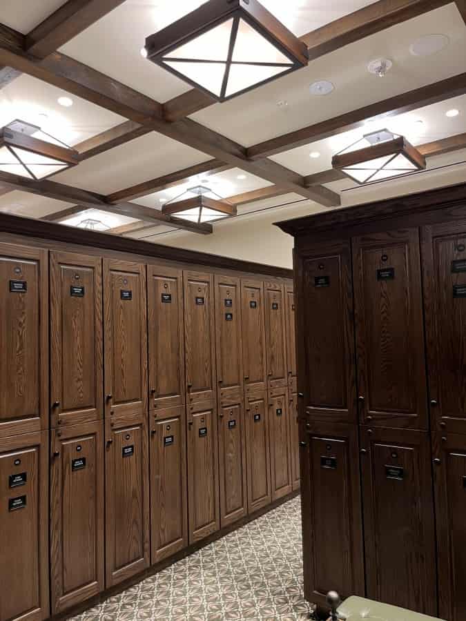 Capital City Club locker room finished