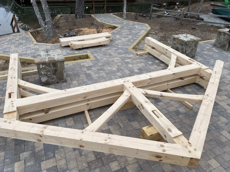 staging on site