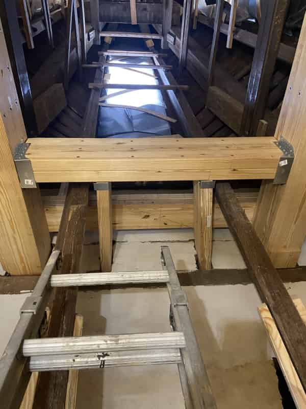 Inside the cupola