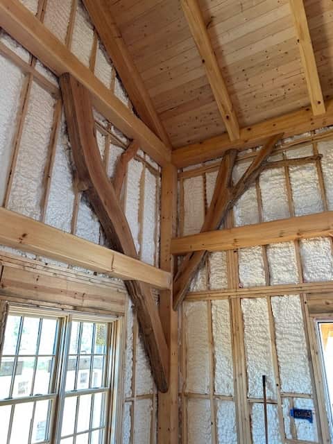 natural timber feature