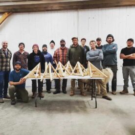 Stereotomy class with completed projects