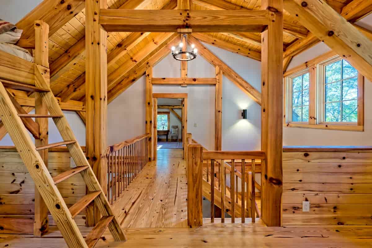 loft sleeping area