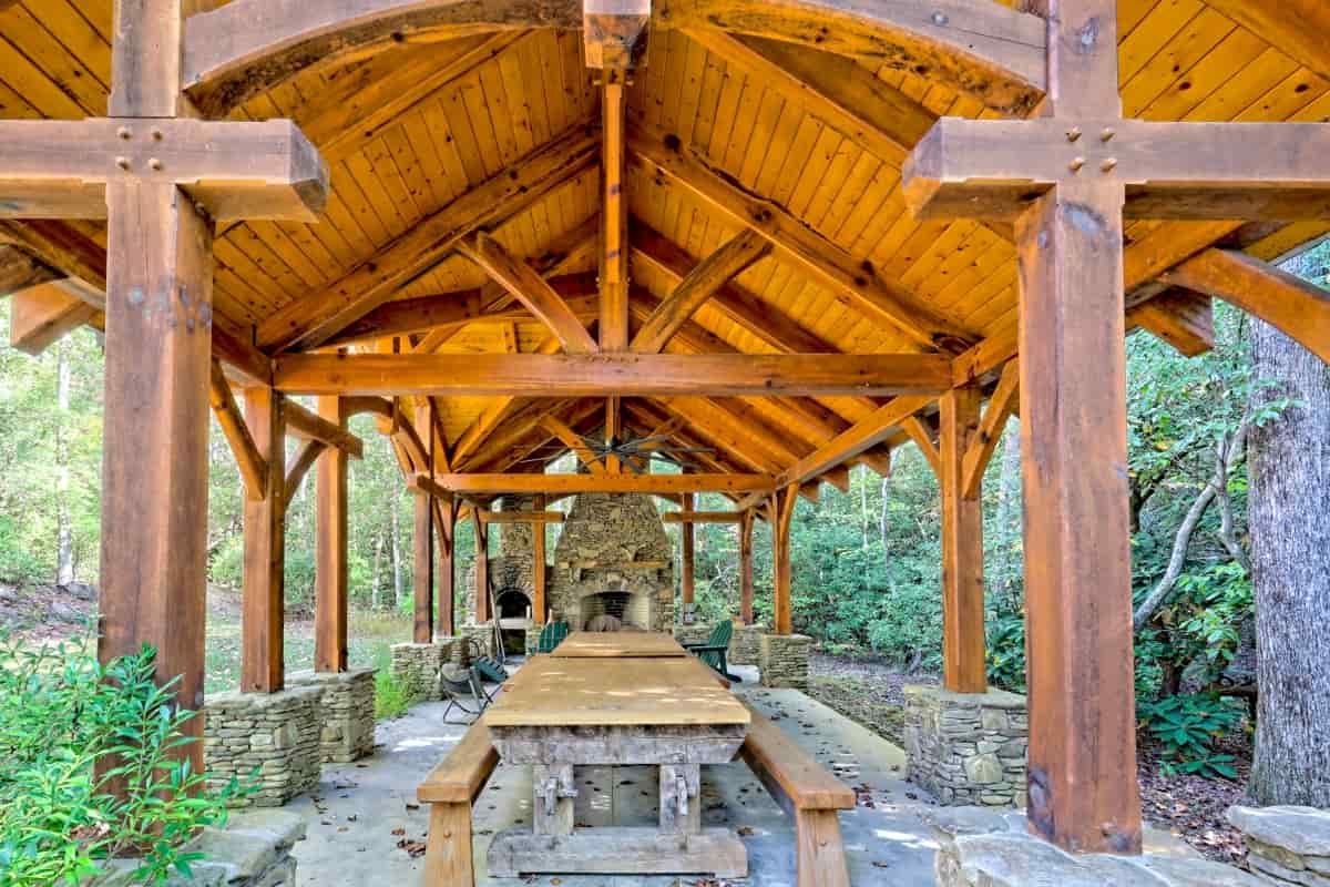 pavilion interior