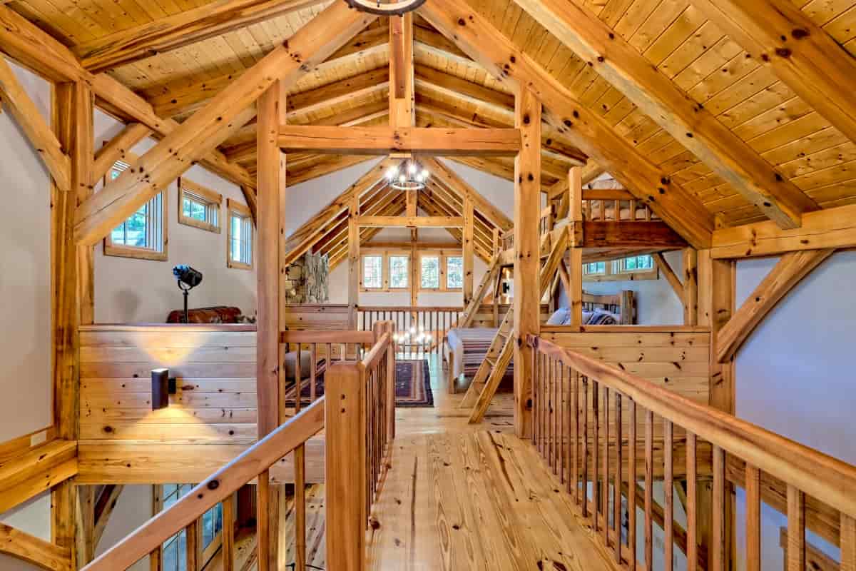 upstairs catwalk