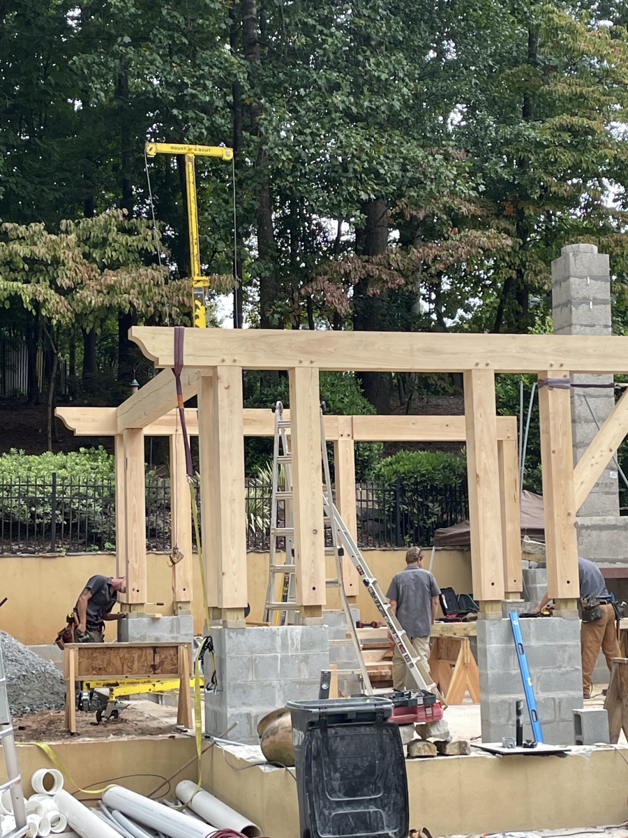 Roust-A-Bout raising